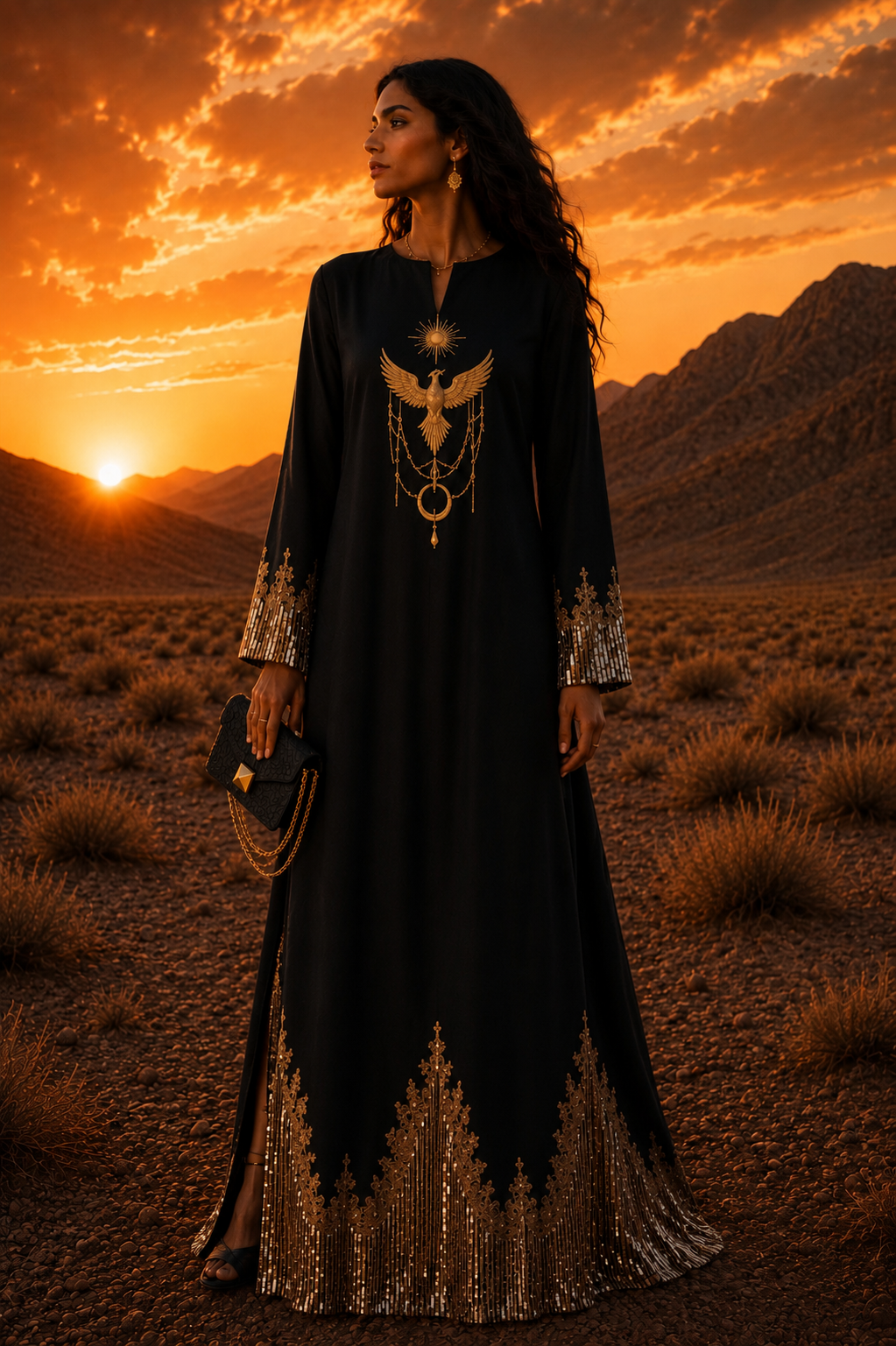 Phoenix Rising Noir