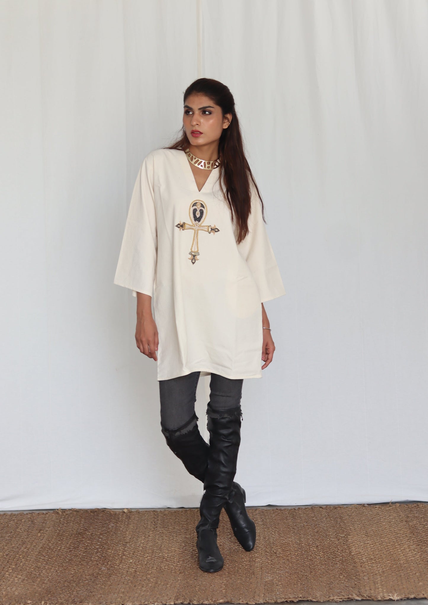 Ankh mini dress
