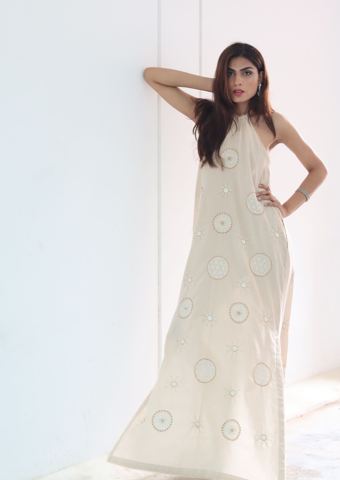 Sacred Geometry Halter Dress