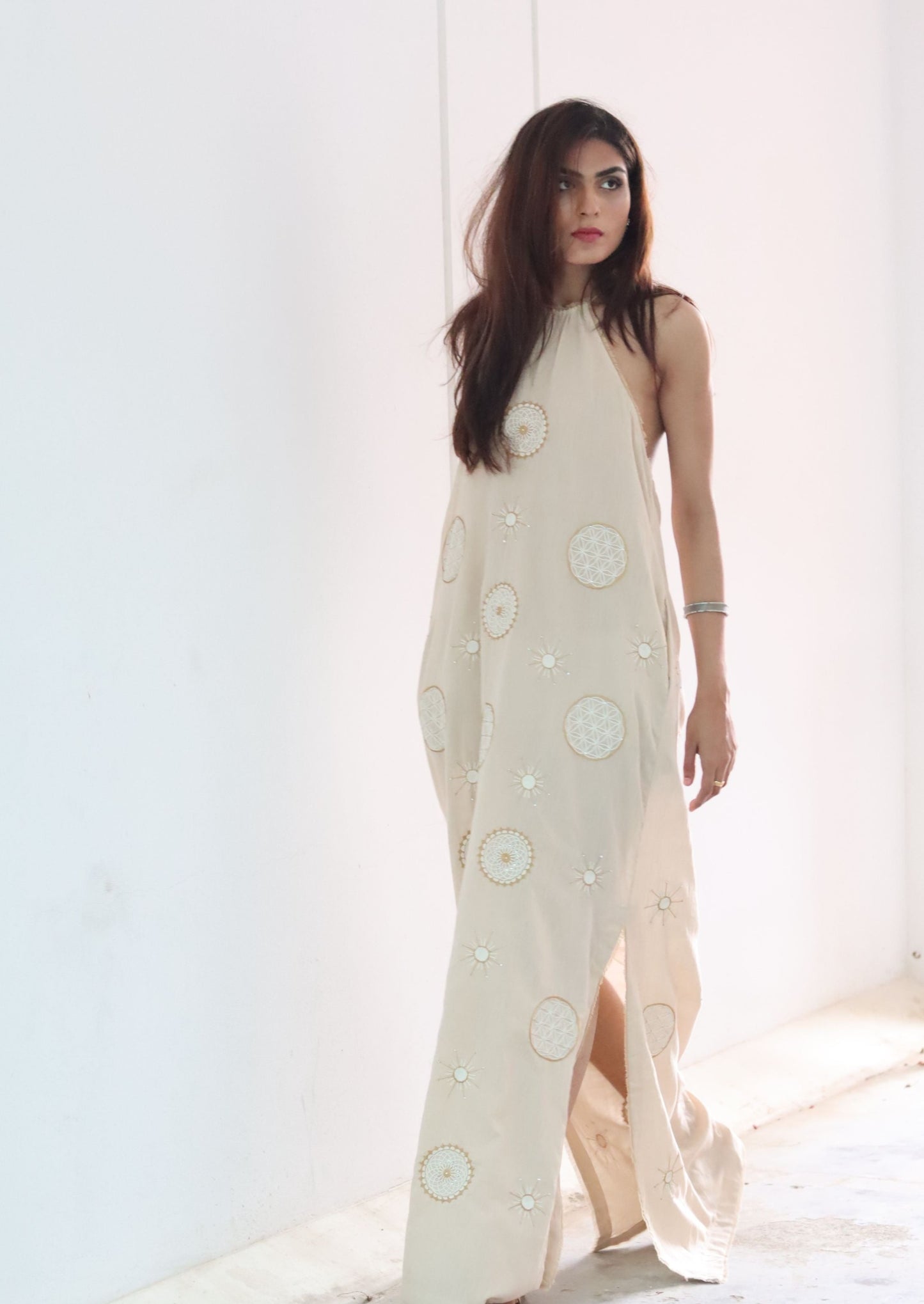 Sacred Geometry Halter Dress