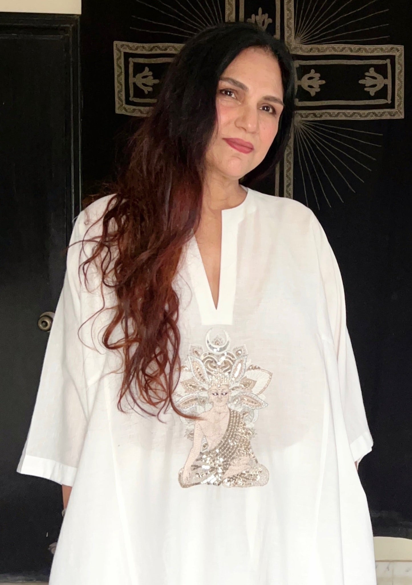 Buddha Malang kurta in muslin