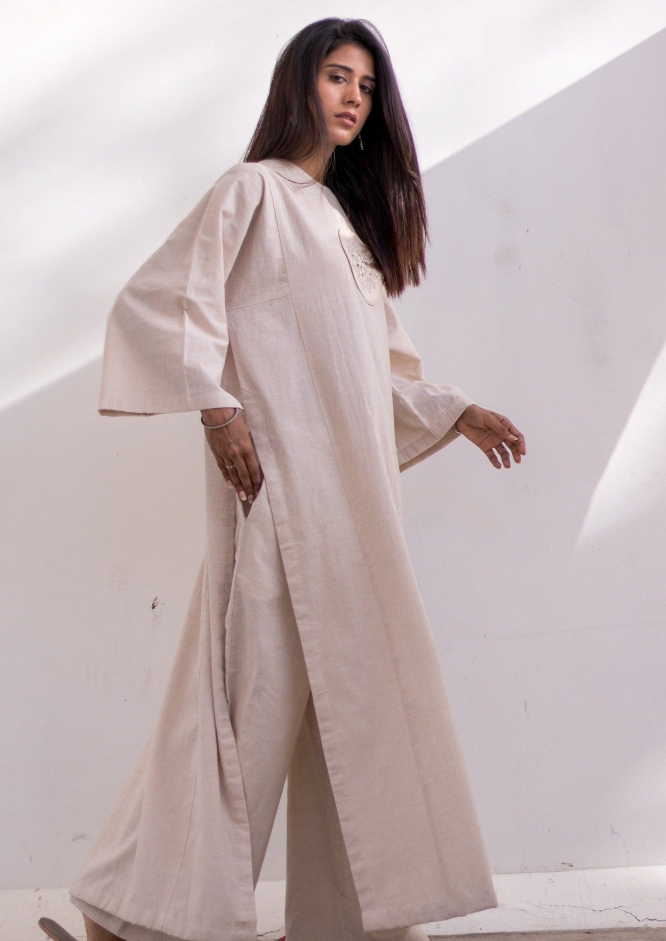 Sacred Geometry Simple long Kurta