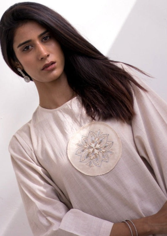 Sacred Geometry Simple long Kurta
