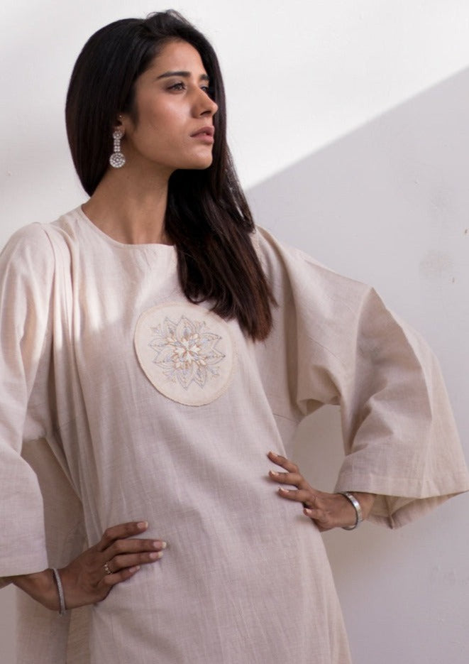 Sacred Geometry Simple long Kurta