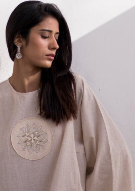 Sacred Geometry Simple long Kurta