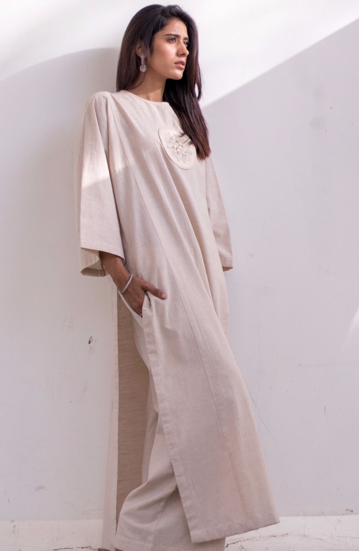 Sacred Geometry Simple long Kurta