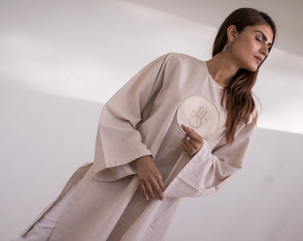 Sacred geometry simple short Kurta