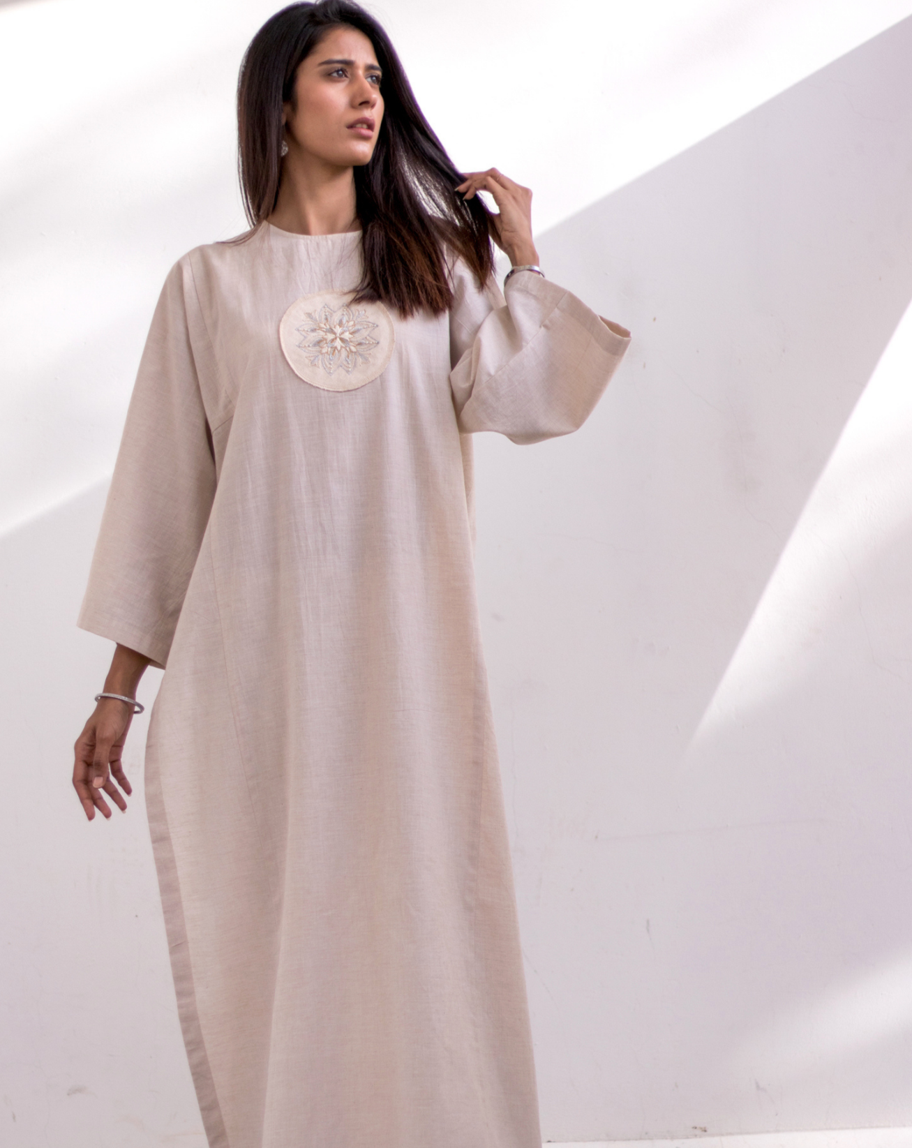 Sacred Geometry Simple long Kurta