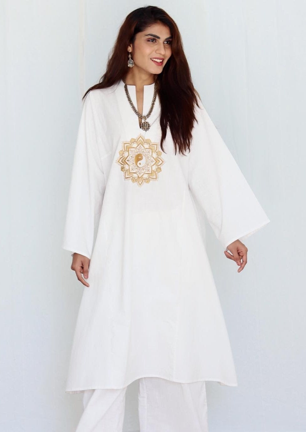 Yin Yang mandala Malang kurta