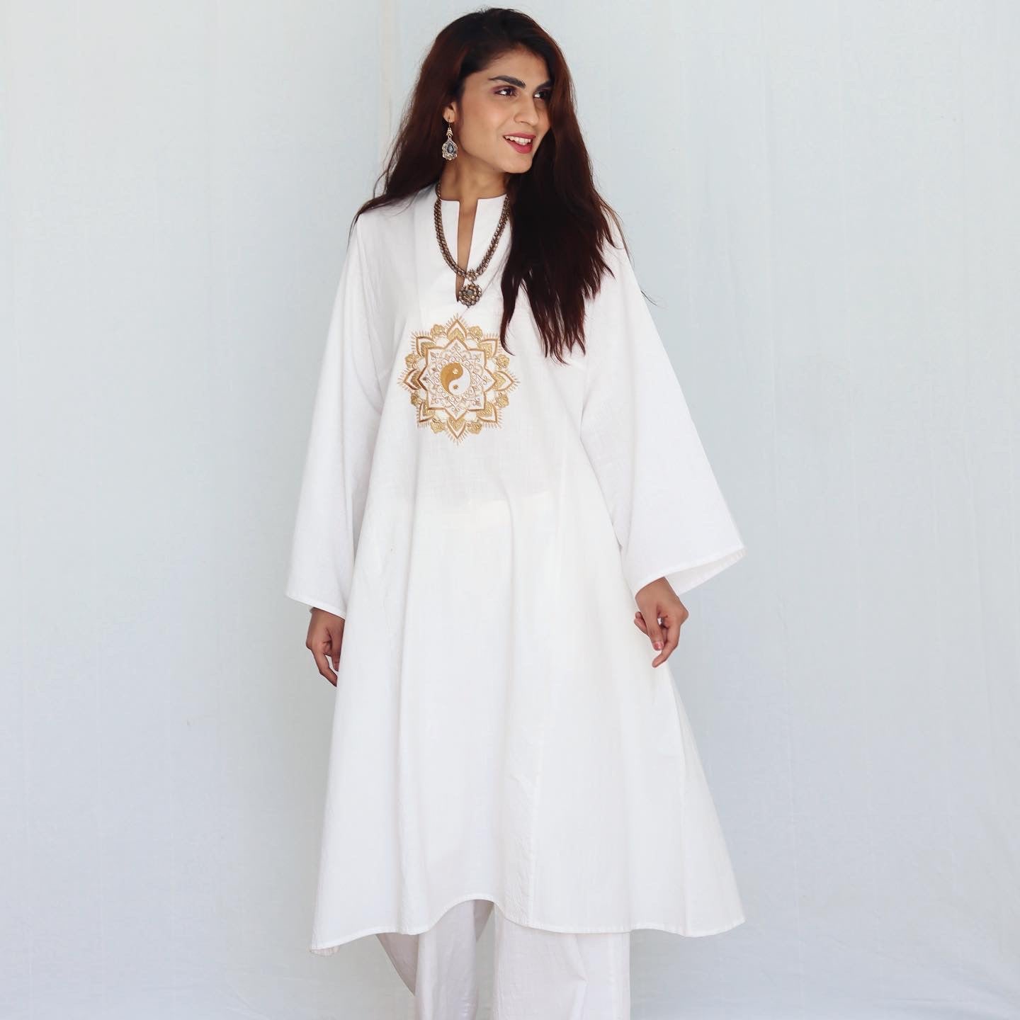 Yin Yang mandala Malang kurta