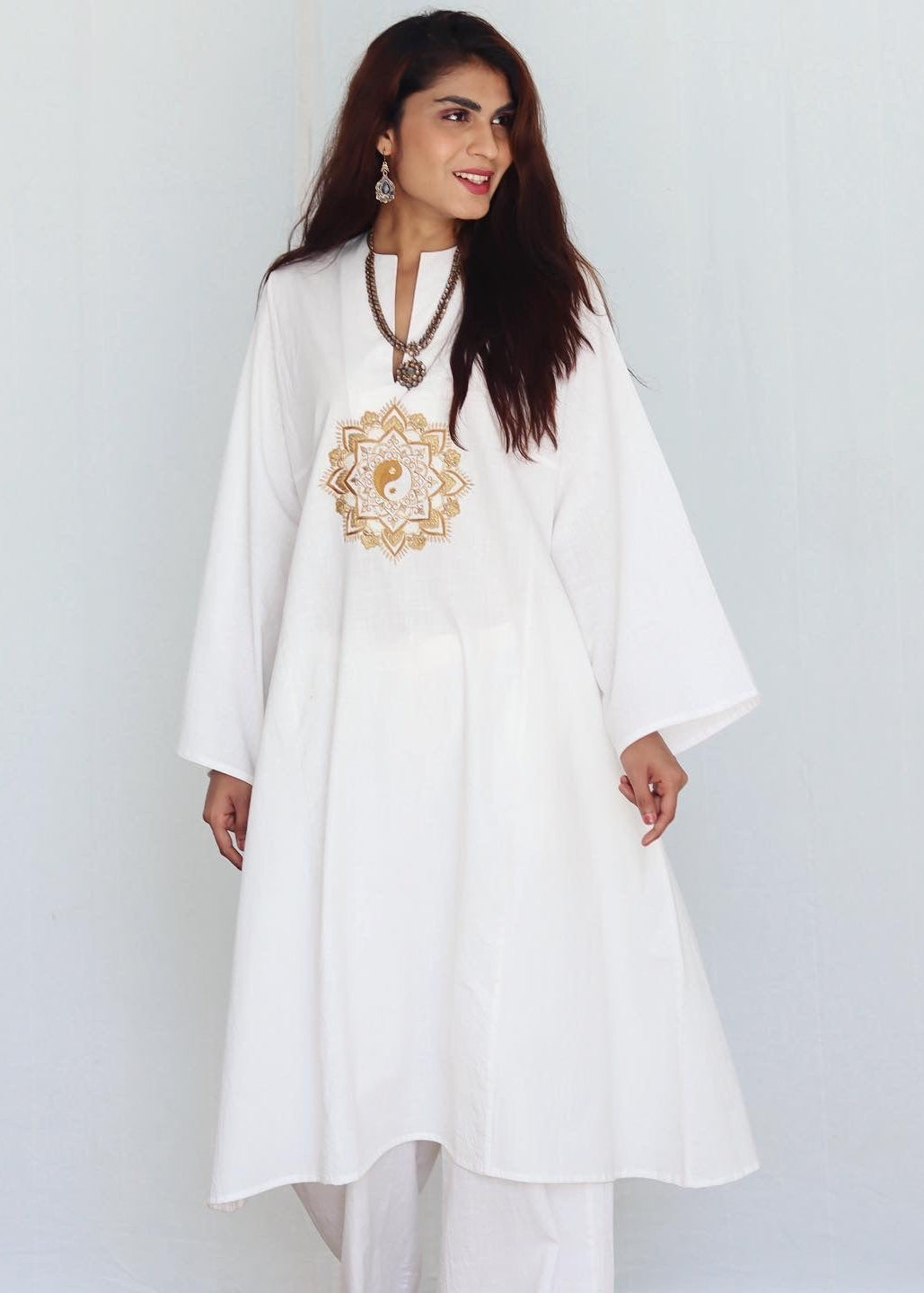 Yin Yang mandala Malang kurta