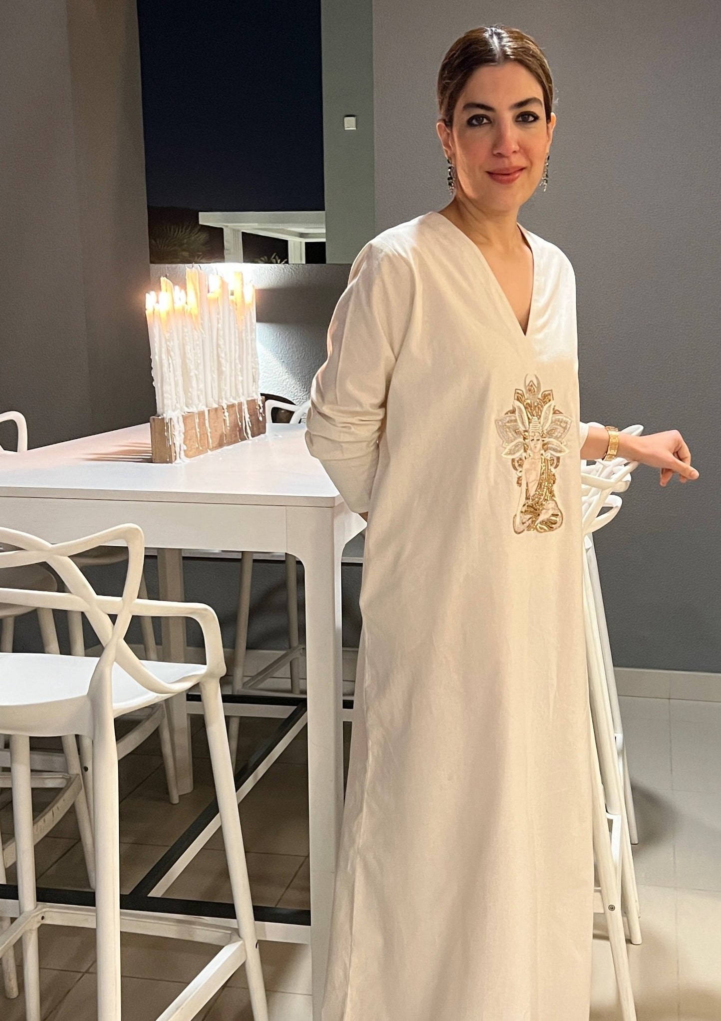 Buddha long dress