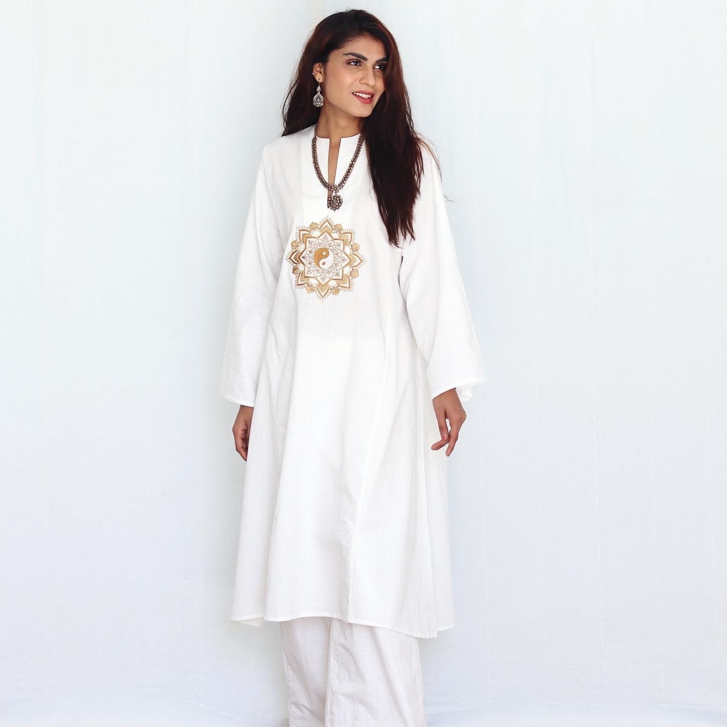 Yin Yang mandala Malang kurta
