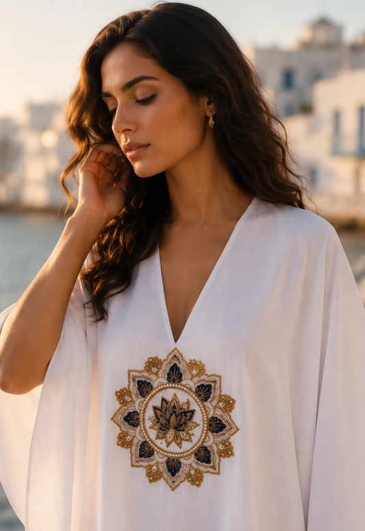 Mandala by the Sea-Kaftan