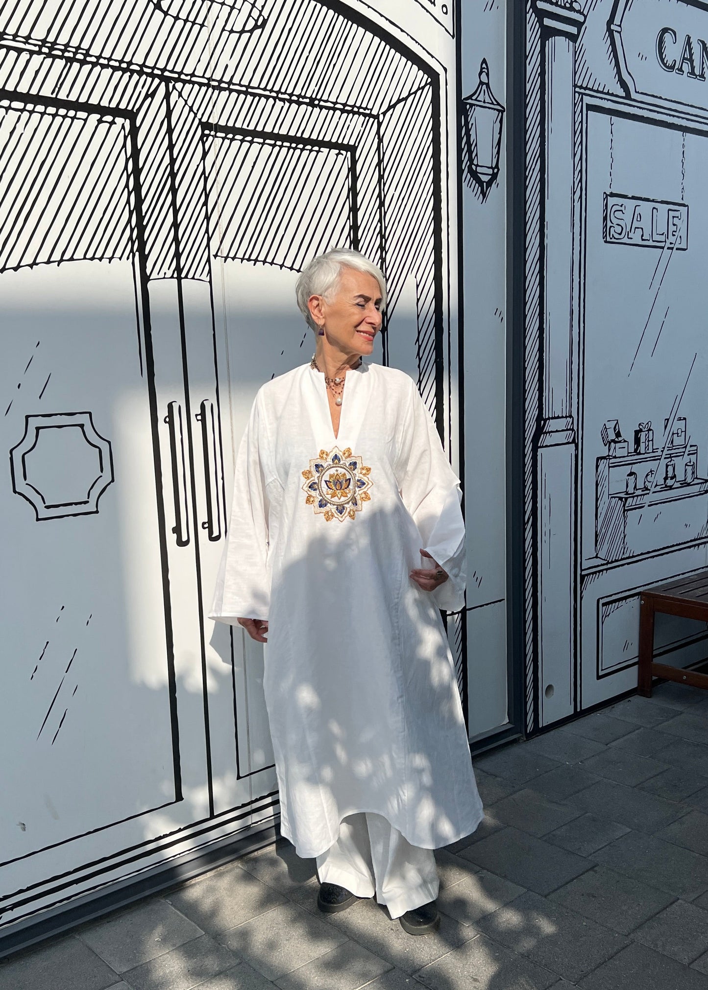 Mandala by the Sea- Malang Kurta