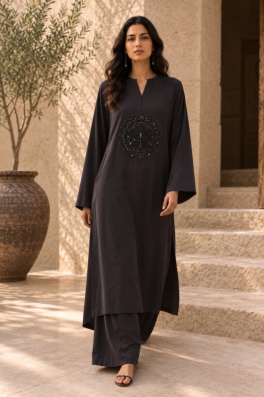 Lotus Mandala Malang Kurta