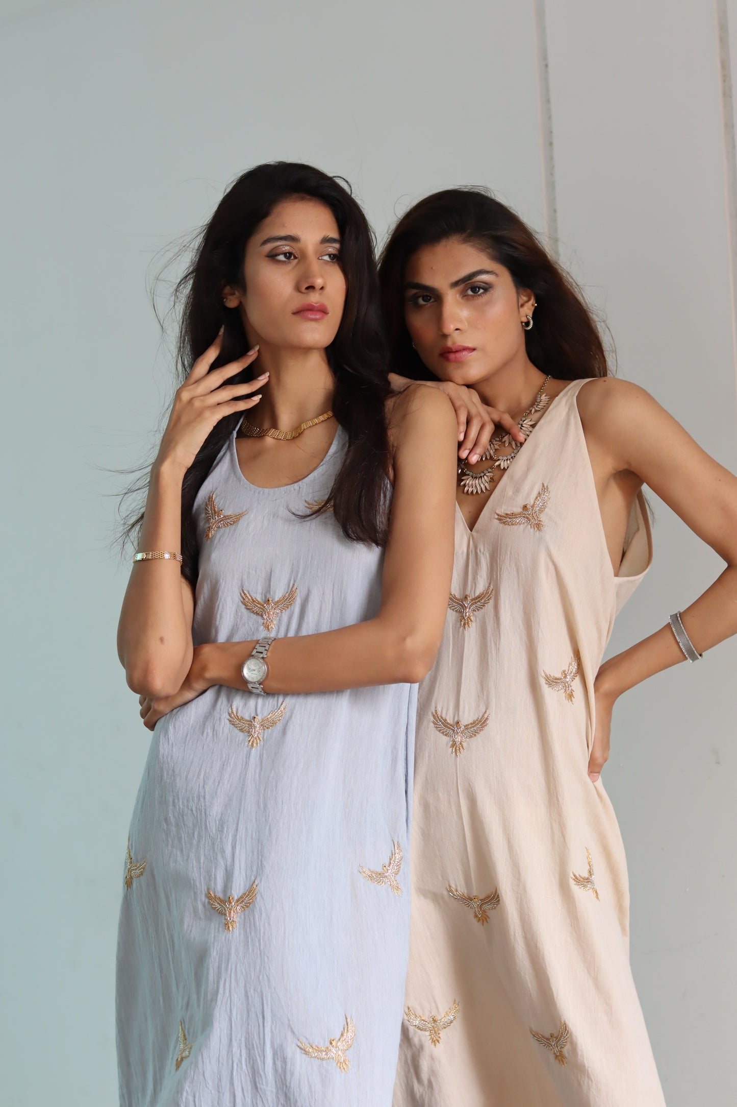Falcons in Flight Dress