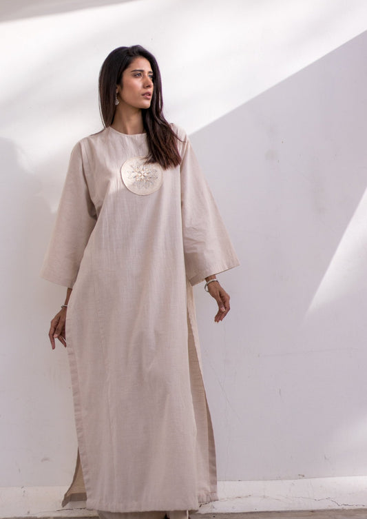 Sacred Geometry Simple long Kurta