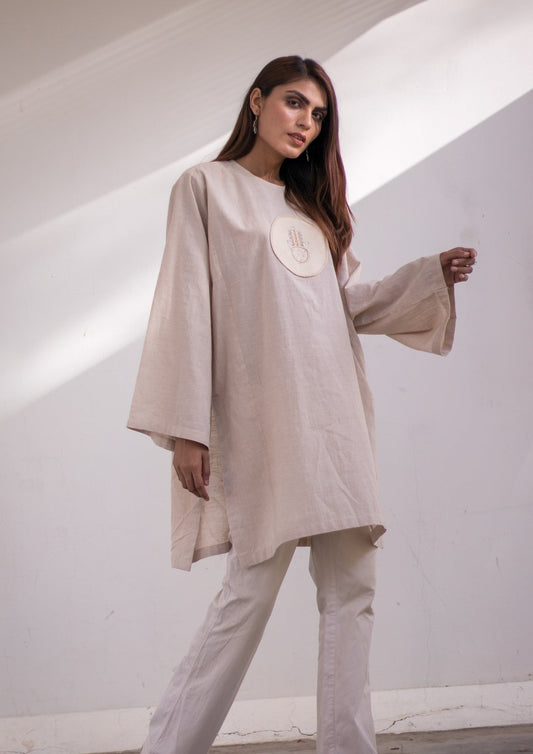 Sacred geometry simple short Kurta