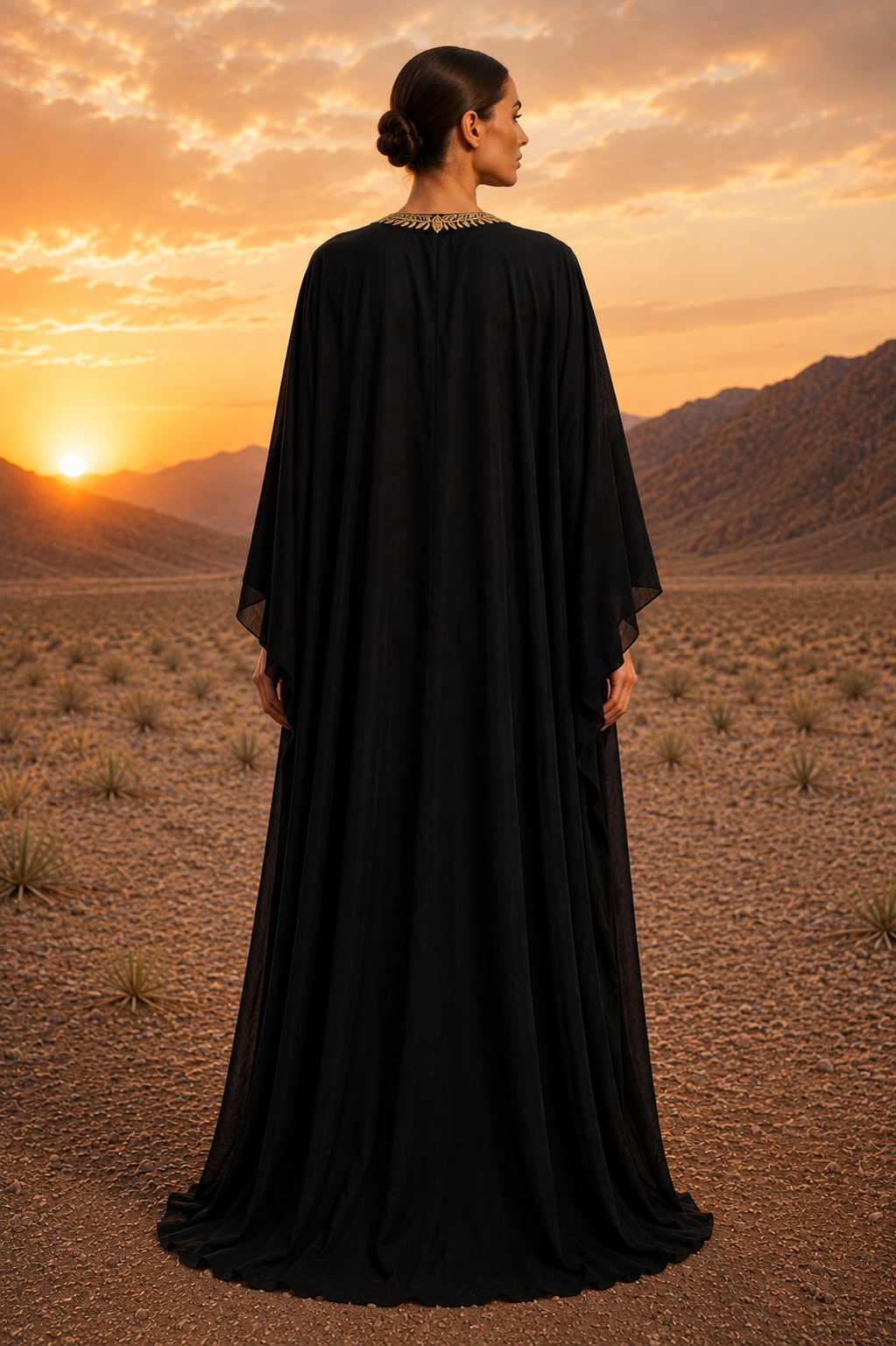 Baaz Long Sleeve Kaftan