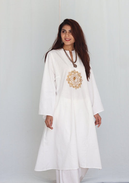 Yin Yang mandala Malang kurta