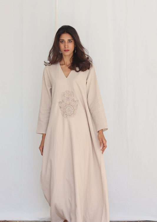 Fatima tree of life long dress