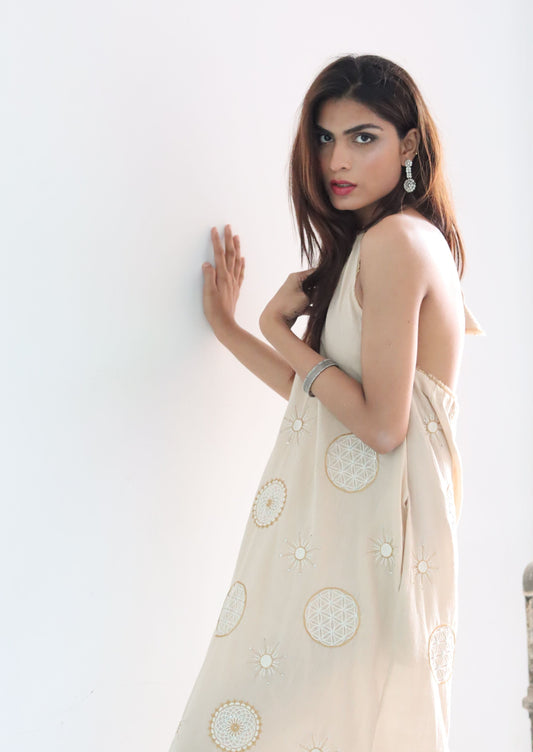 Sacred Geometry Halter Dress