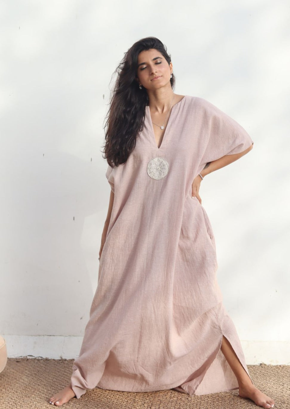 Sacred geometry kaftan