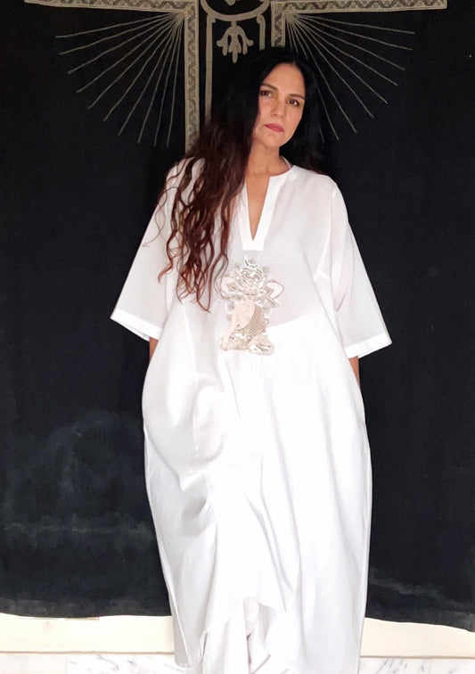 Buddha Malang kurta in muslin