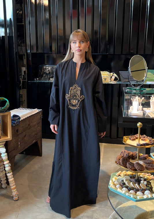 Hamsa lotus long kurta