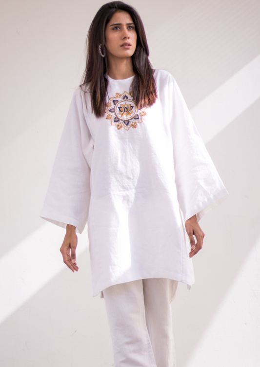 Mandala by the Sea-Short Shirt