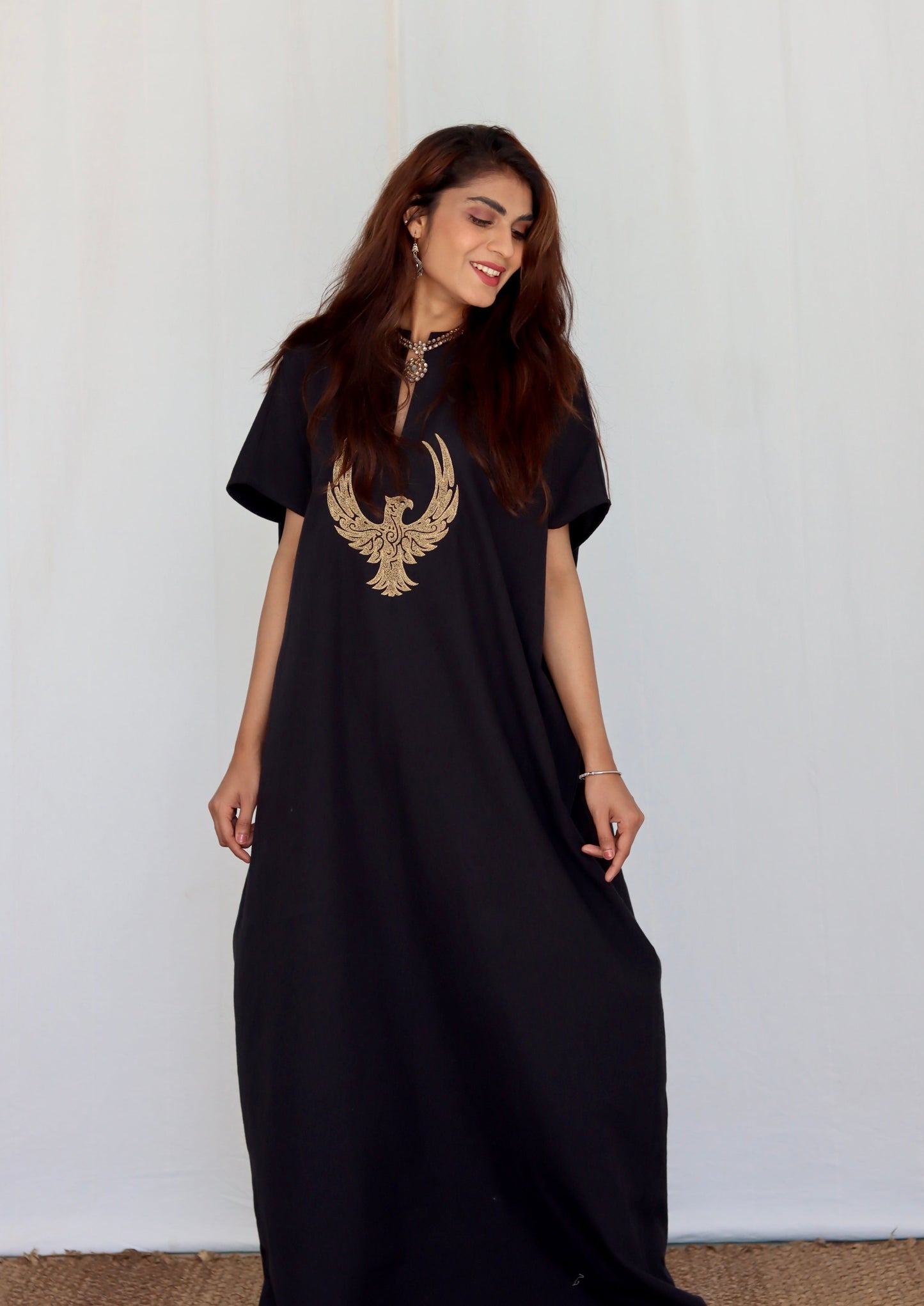 Shahbaz Kaftan short sleeve