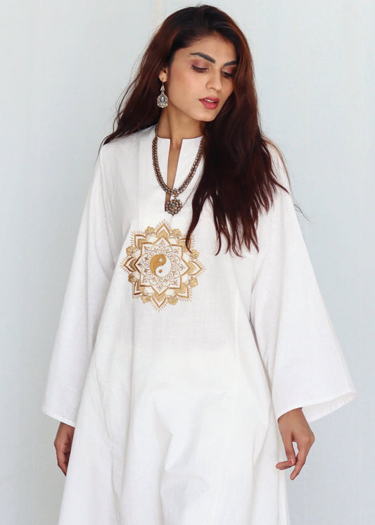 Yin Yang mandala Malang kurta